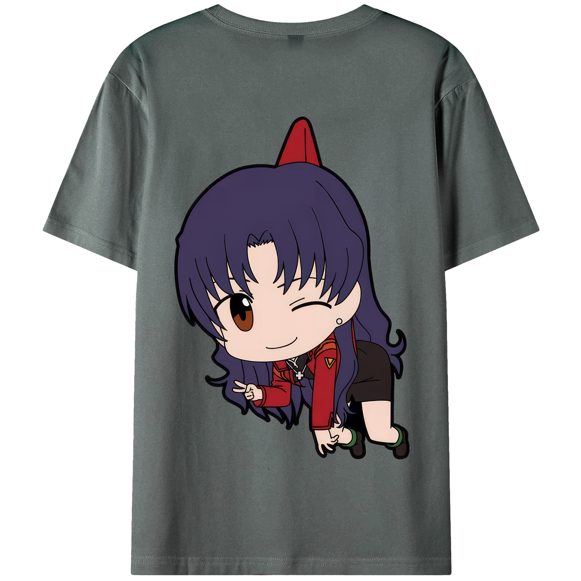 （画像用） EVA 新世紀エヴァンゲリオン 綿100％半袖Tシャツ（背面プリント）